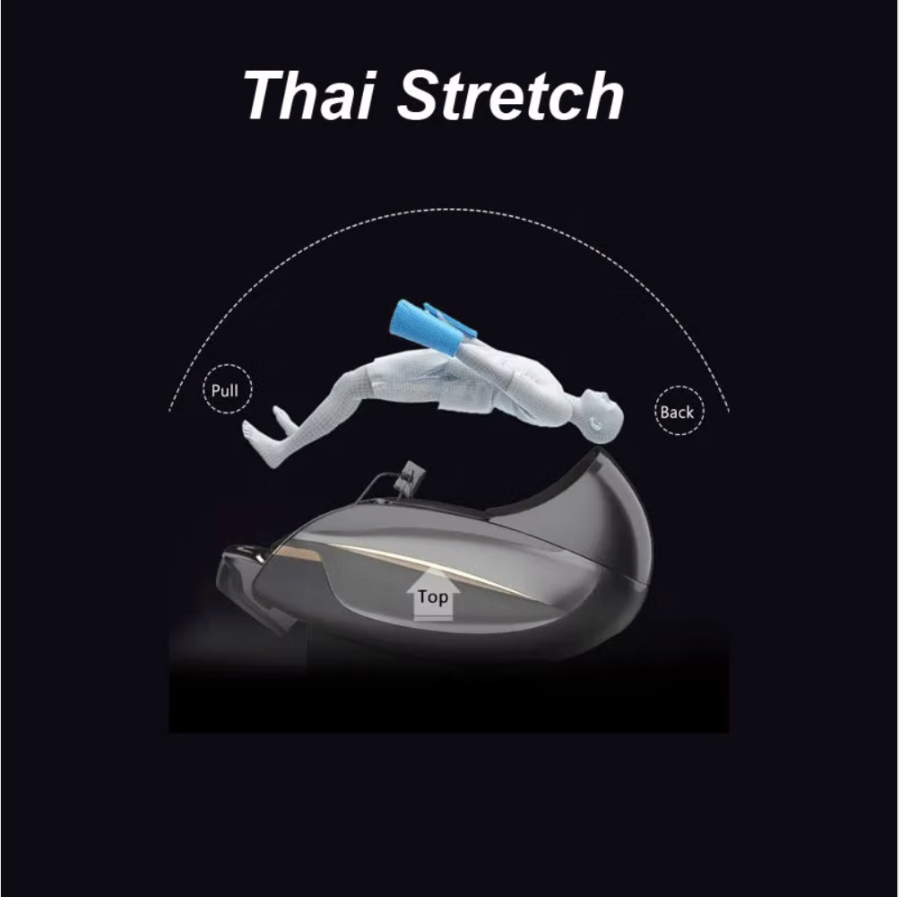 Zerava Massage device with 'Thai Stretch' feature