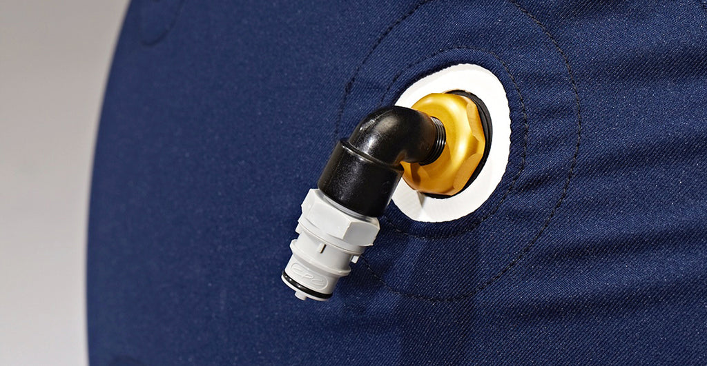 Zerava Respiro 270 Portable Luxury Hyperbaric Chamber valve
