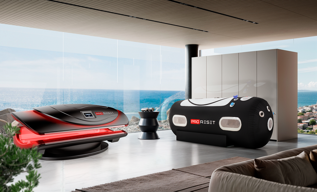 Zerava ProReset AuraLight full-body red light therapy bed