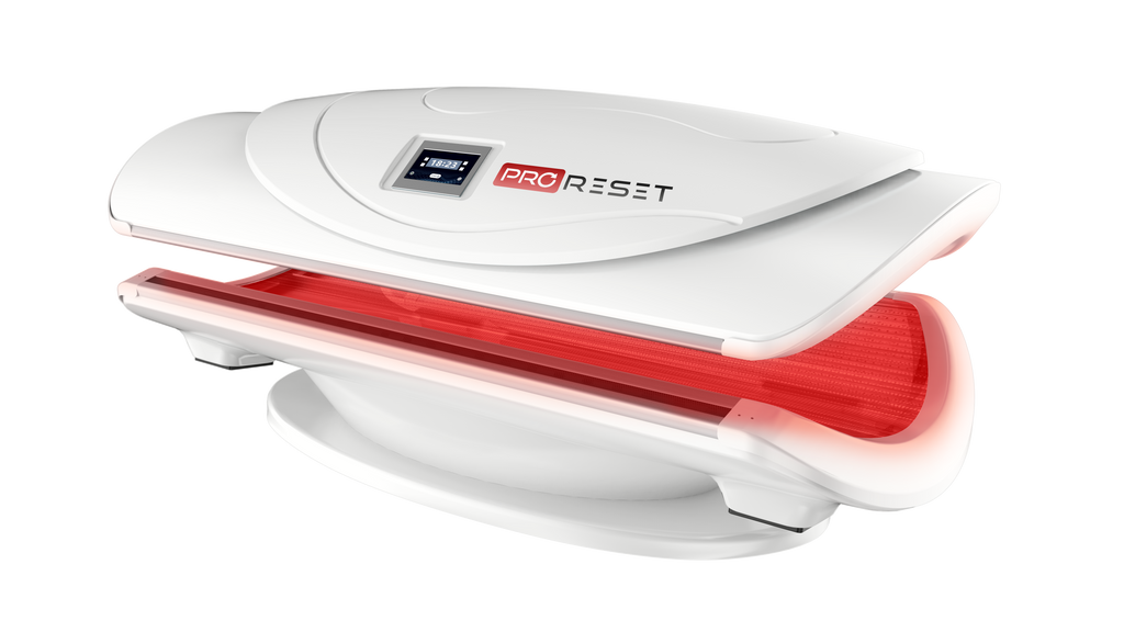Zerava ProReset AuraLight full-body red light therapy bed