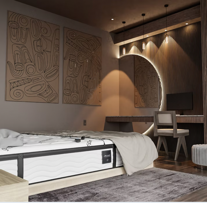 Zerava Prime 3000 – Gel Pocket Massage Mattress
