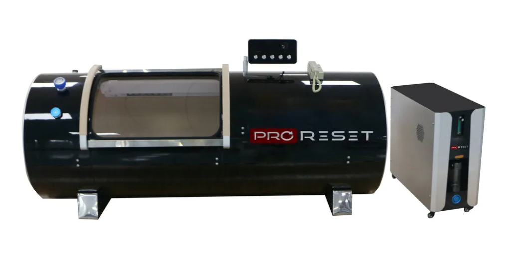 Orbit chamber stainless steel construction with 93% oxygen supply