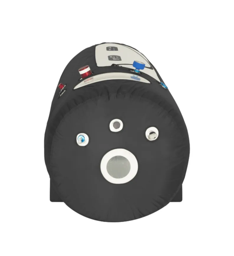 Spacious portable hyperbaric chamber for home wellness, recovery, and relaxation”