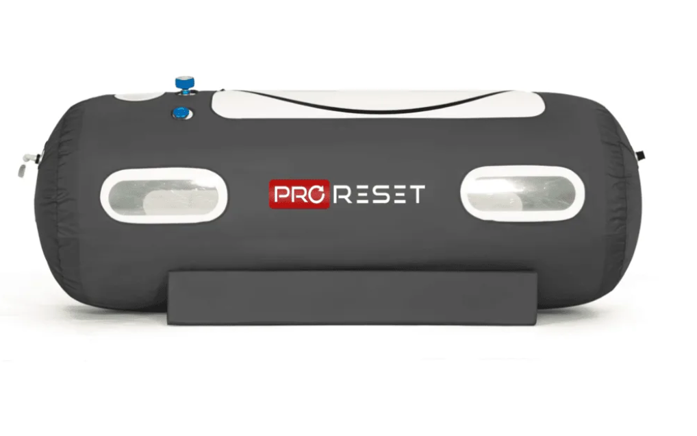 Soft-shell mono-place hyperbaric chamber 80/90 cm diameter with adjustable 1.2–1.5 ATA pressure”