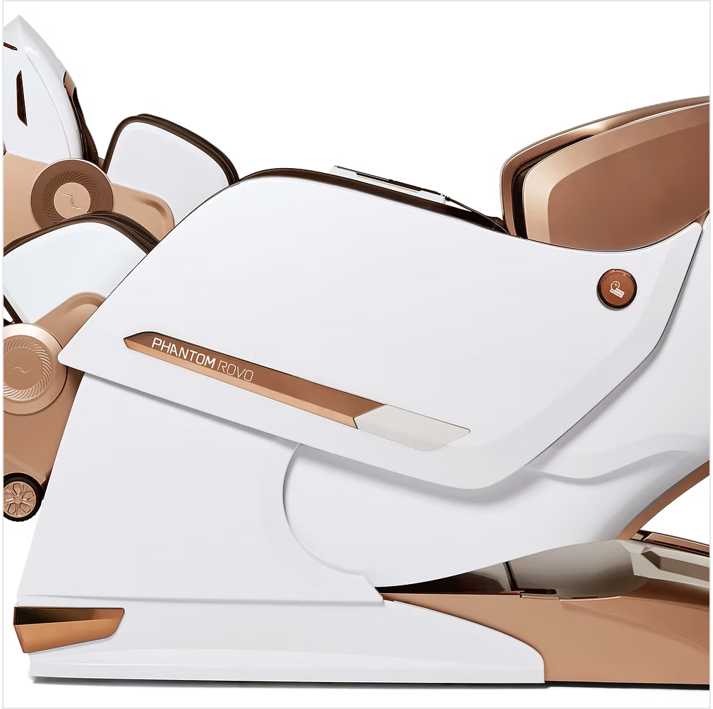 "Phantom Rovo 4D massage chair with zero gravity recline and smart controls"