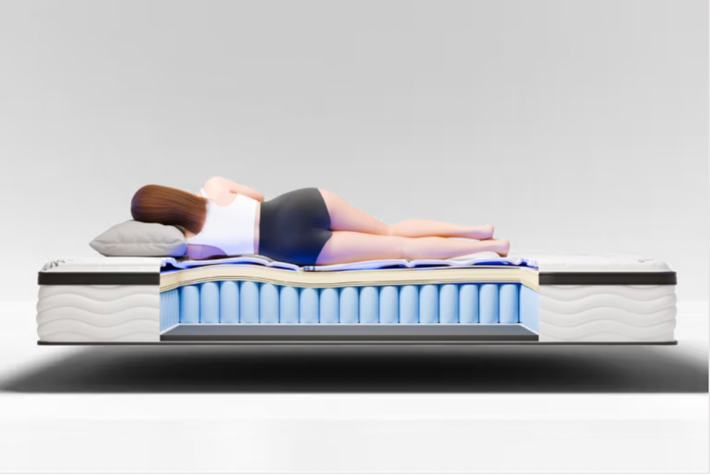 Zerava Prime 3000 – Gel Pocket Massage Mattress