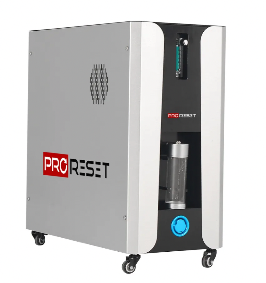 Zerava ProReset Orbit luxury horizontal hyperbaric chamber with three windows