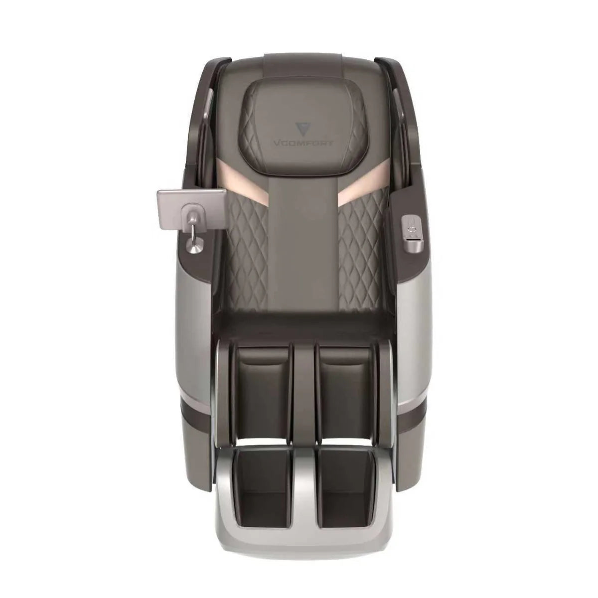 Zerava Massage chair with grey and black design on a white background