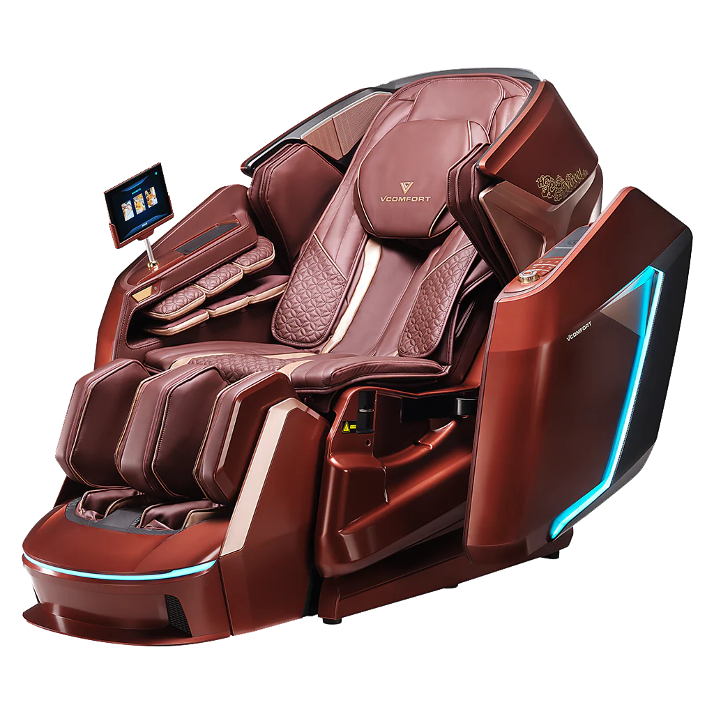 Zerava Royal Glide Duo Pro Max 4D+ AI with extended SL-track for neck to glutes massage